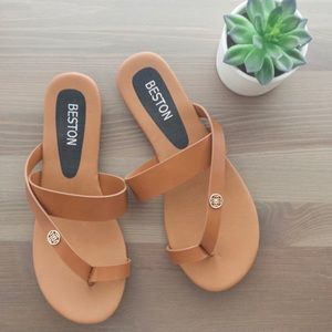 Brand New in box! Strappy Flip-Flops